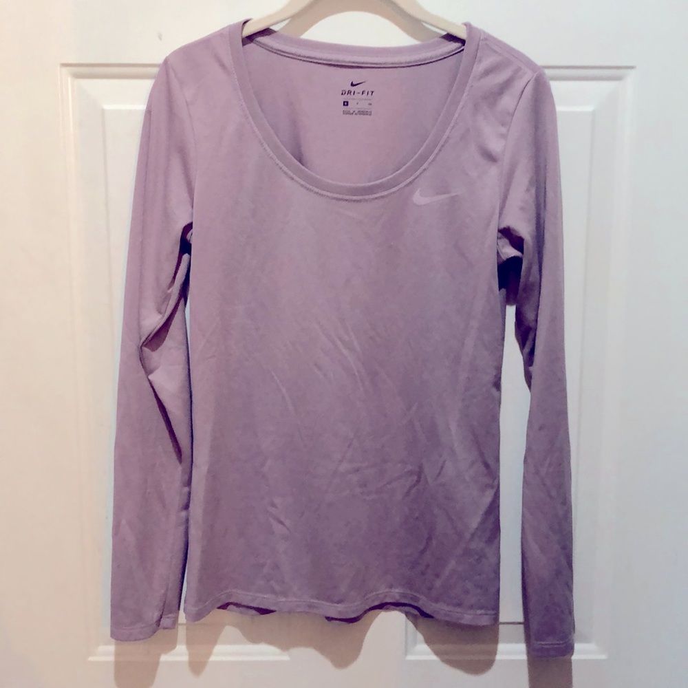Nike Dri Fit Long Sleeve Workout Top